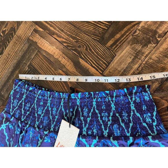 Lilbelle Peasant Cottage Core Tiered Maxi Skirt Women XL Floral Boho Western - Picture 5 of 7